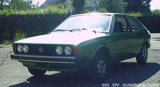 VW Scirocco I TS Bj.75 Palmagr&uuml;n Metallic 06
