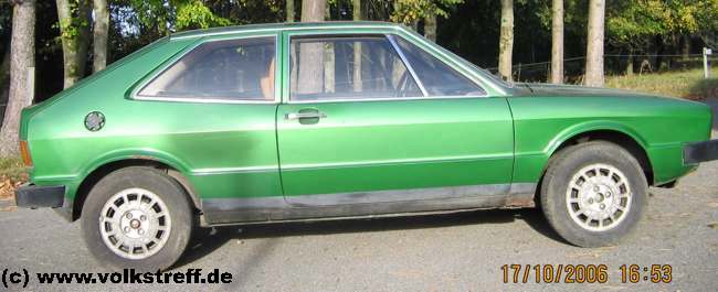 VW Scirocco I S Bj.75 Palmagr&uuml;n Metallic 07