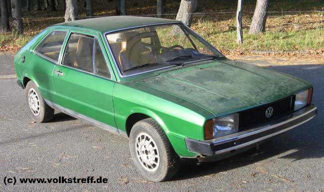 VW Scirocco I S Bj.75 Palmagr&uuml;n Metallic 08