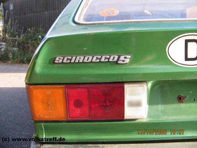 VW Scirocco I S Bj.75 Palmagr&uuml;n Metallic 20
