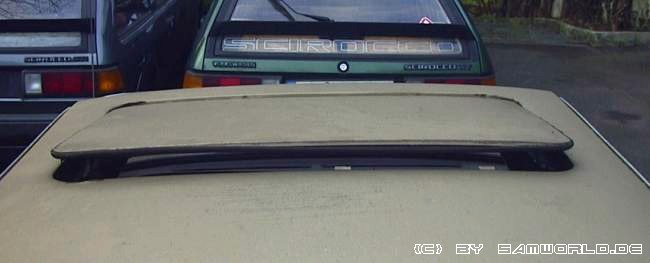 VW Scirocco I GL mit Stahlschiebehubdach SSHD 10